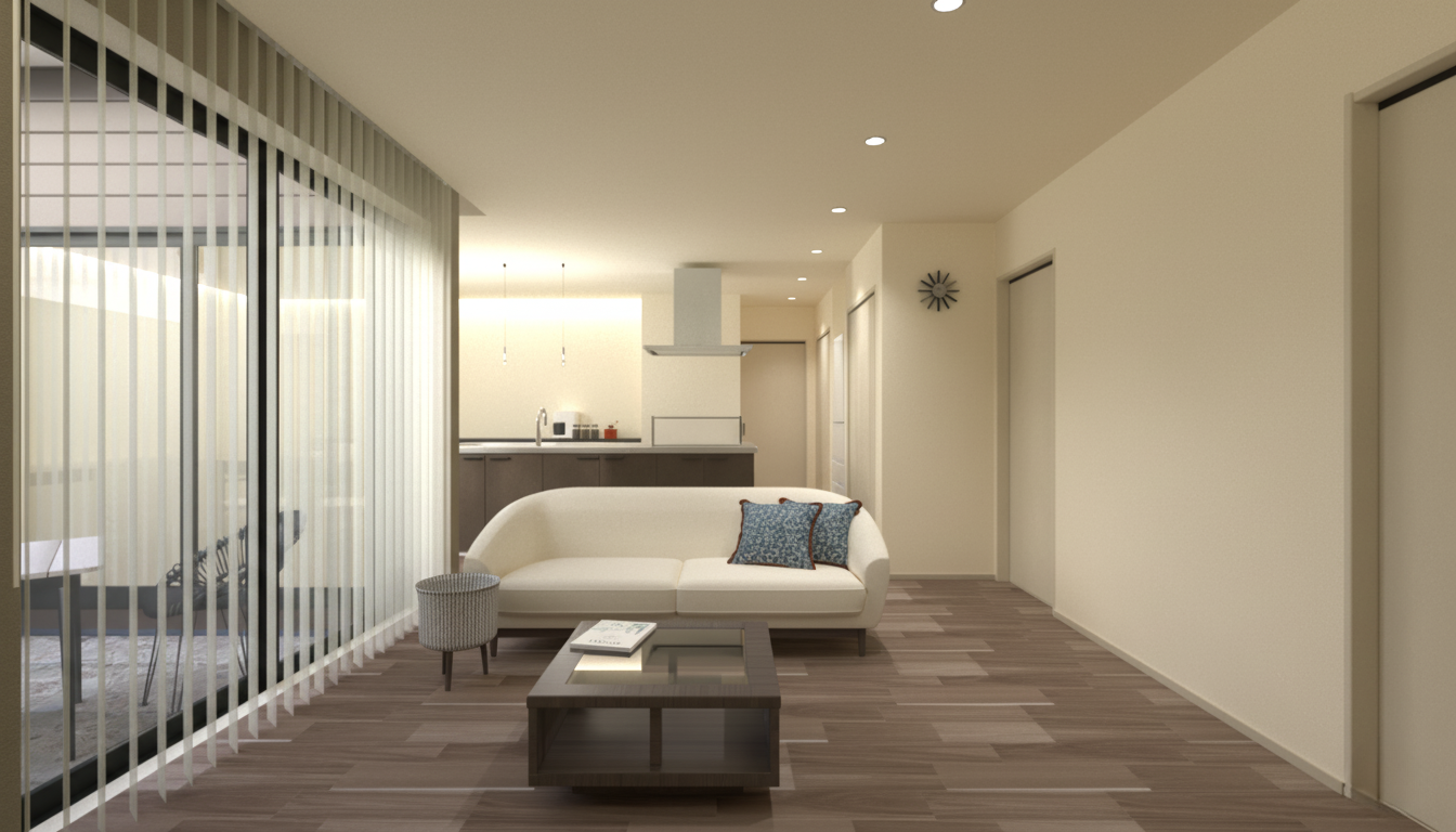 【平屋／魚津市上村木モデル】家族みんなが笑顔になる、3LDKこれからの平屋