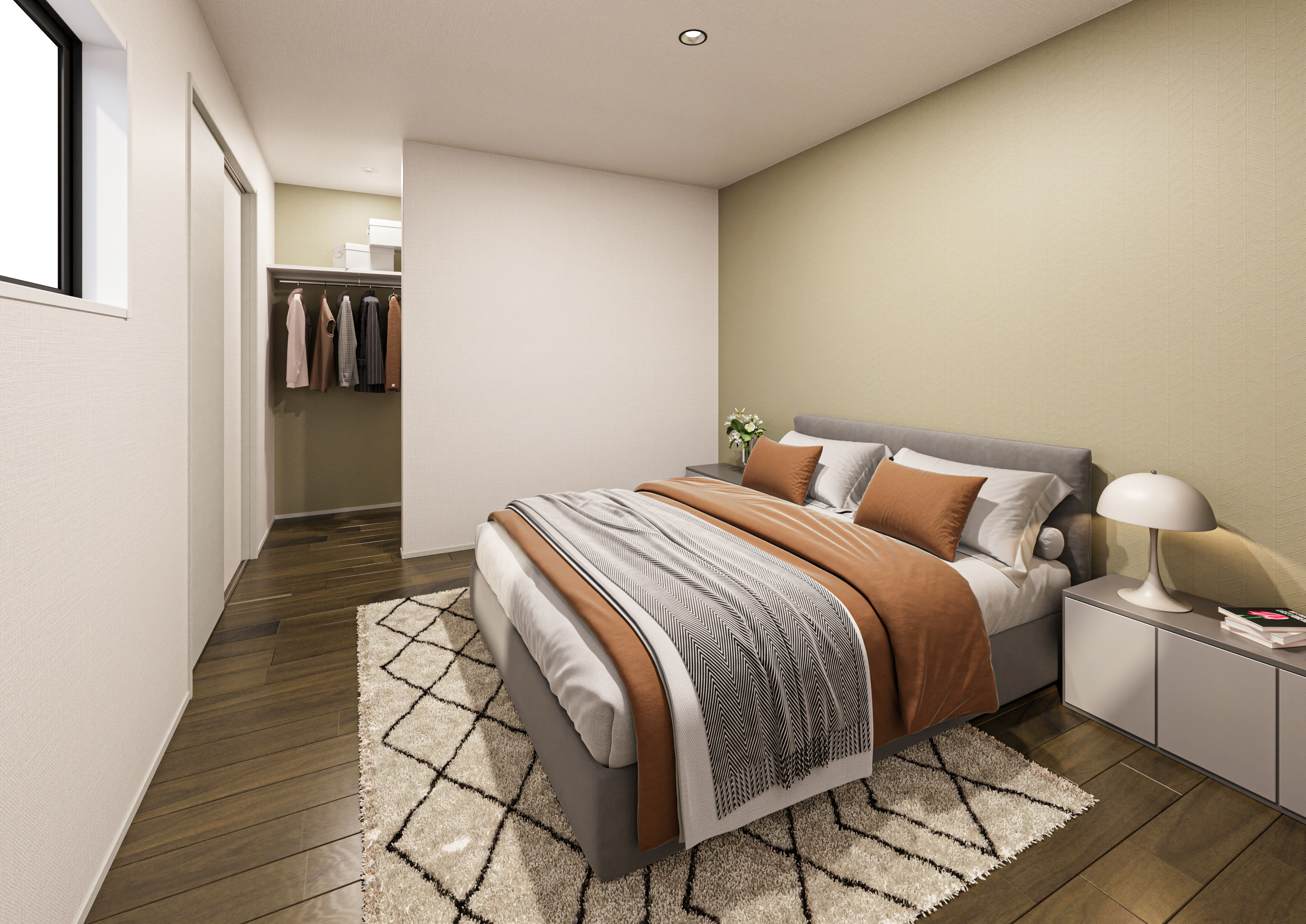 【平屋／滑川市辰野モデル】駅近×快適×モダン。2026年1月完成予定のオンリーワン平屋住宅