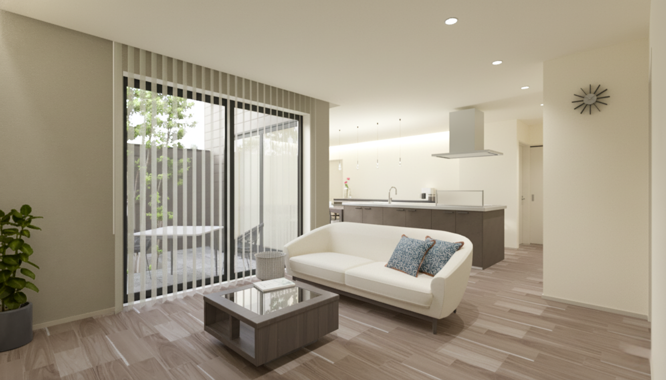 【平屋／魚津市上村木モデル】家族みんなが笑顔になる、3LDKこれからの平屋