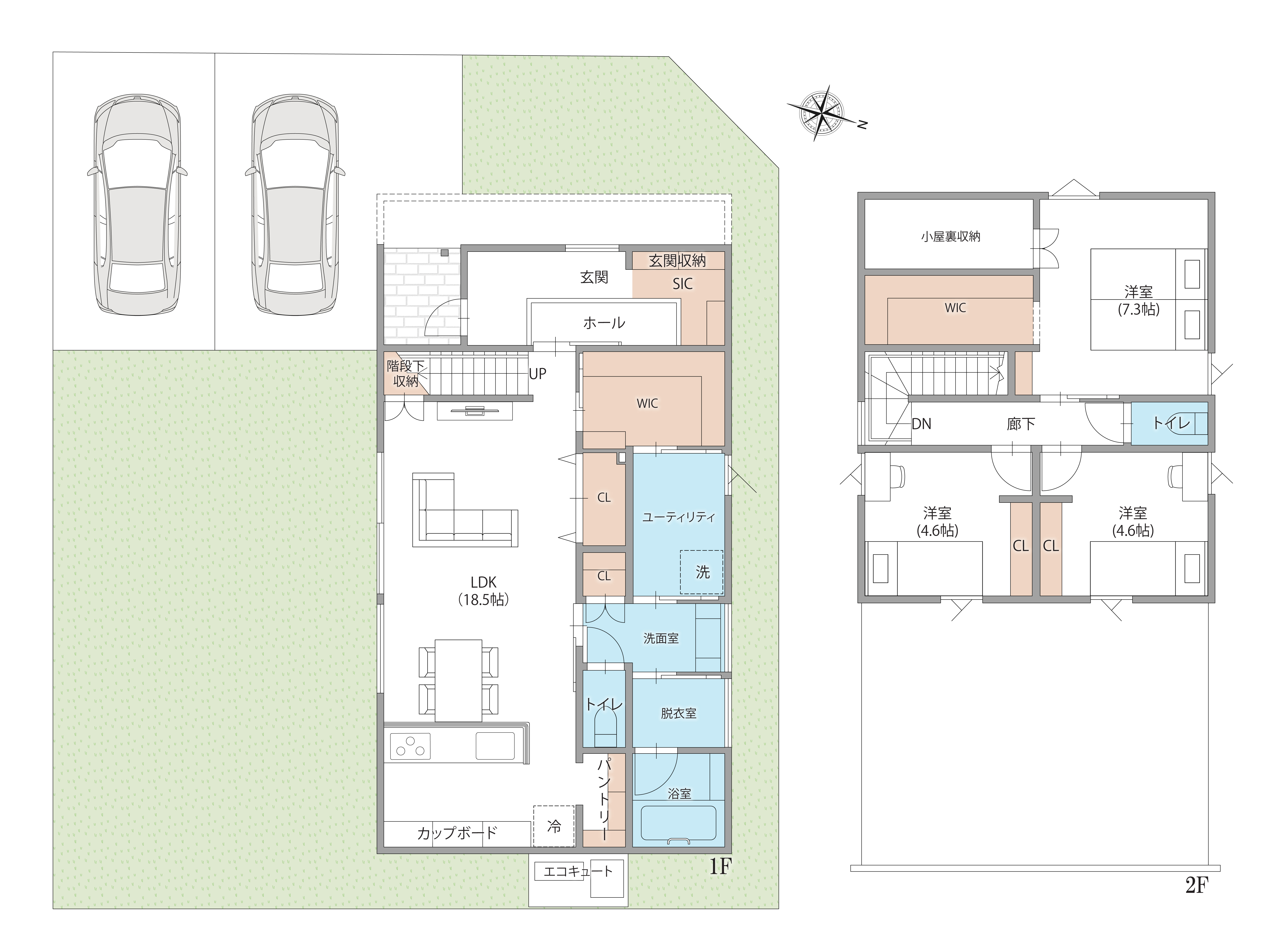 “あったらいいな”が全部ある。家族のための設備と動線