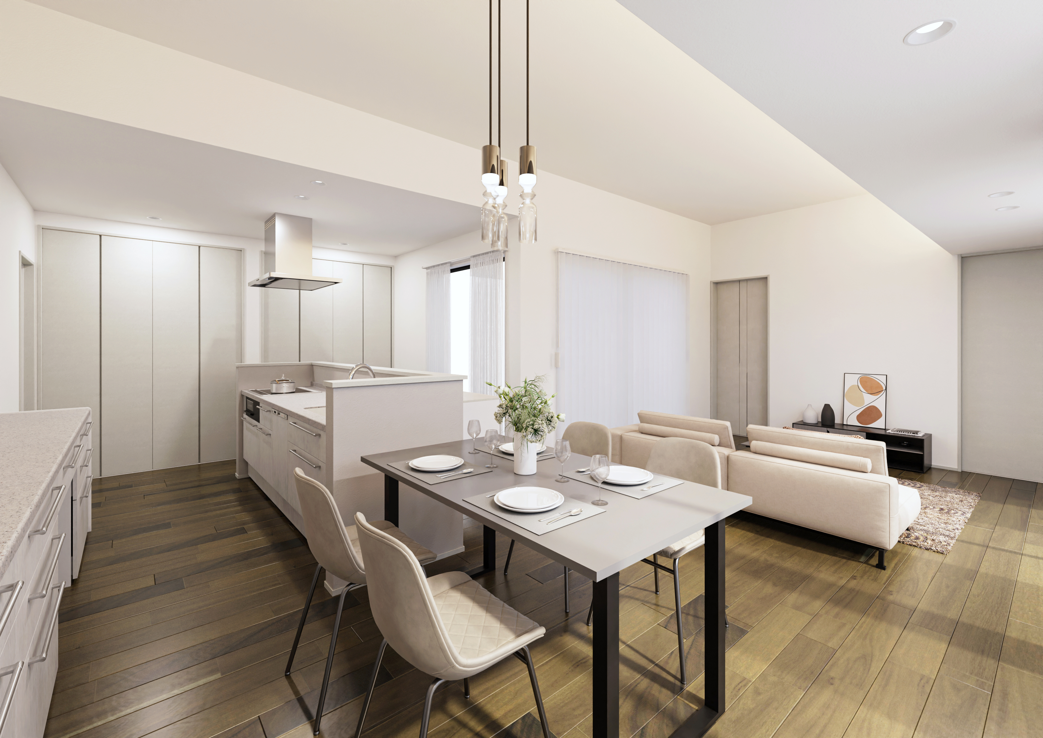 【平屋／滑川市辰野モデル】駅近×快適×モダン。2026年1月完成予定のオンリーワン平屋住宅