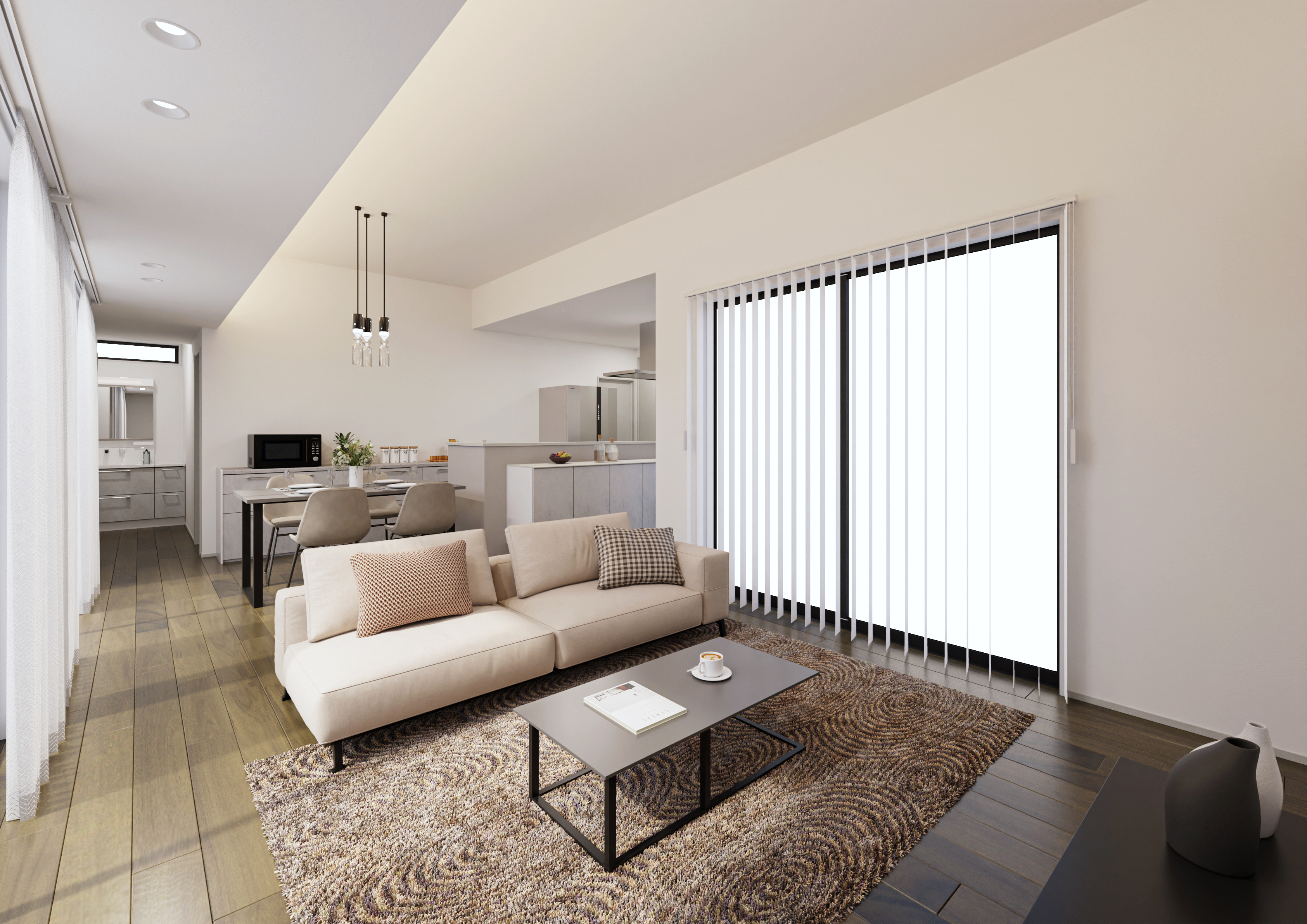 【平屋／滑川市辰野モデル】駅近×快適×モダン。2026年1月完成予定のオンリーワン平屋住宅