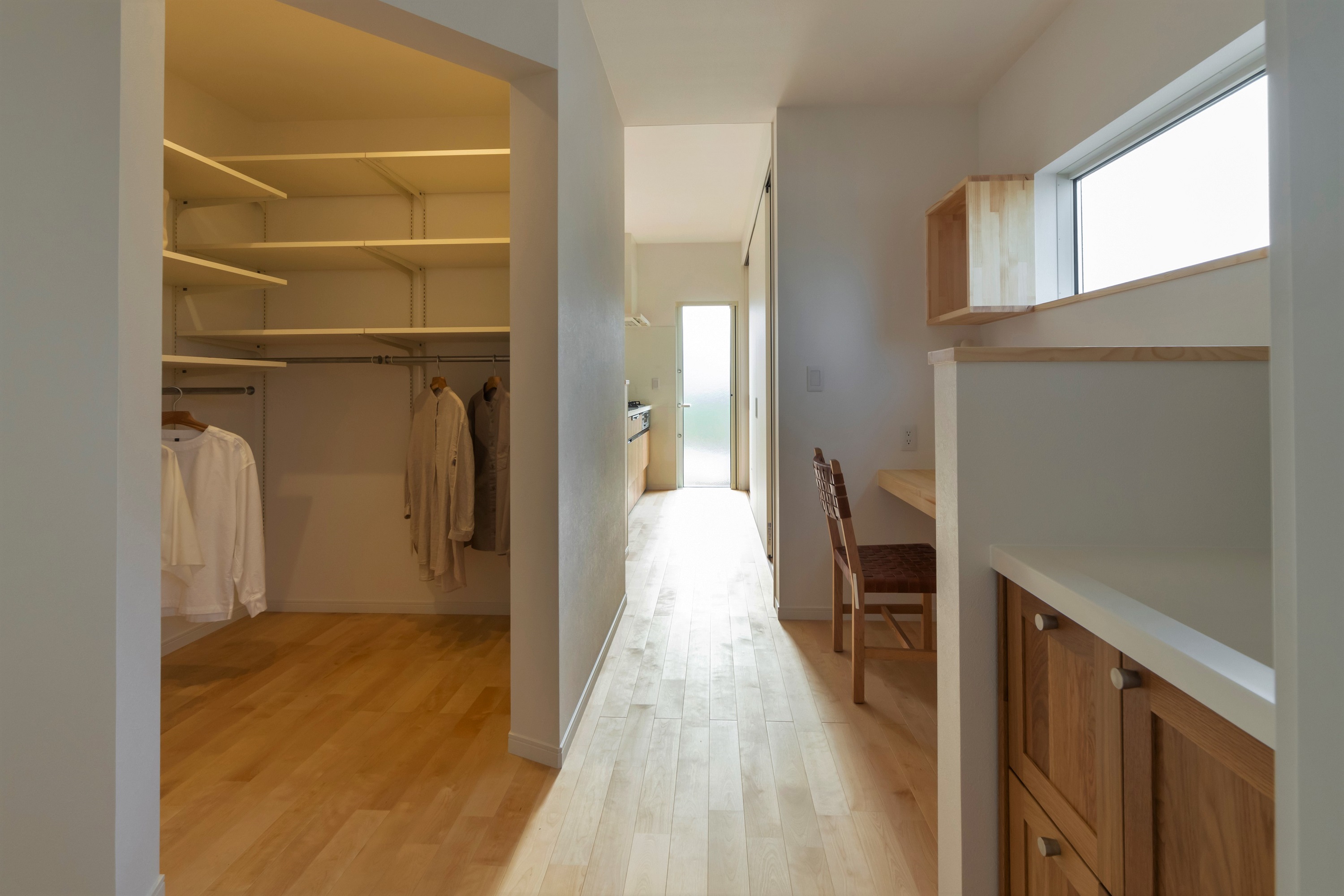 二世帯が集まる家族の交差点がある家