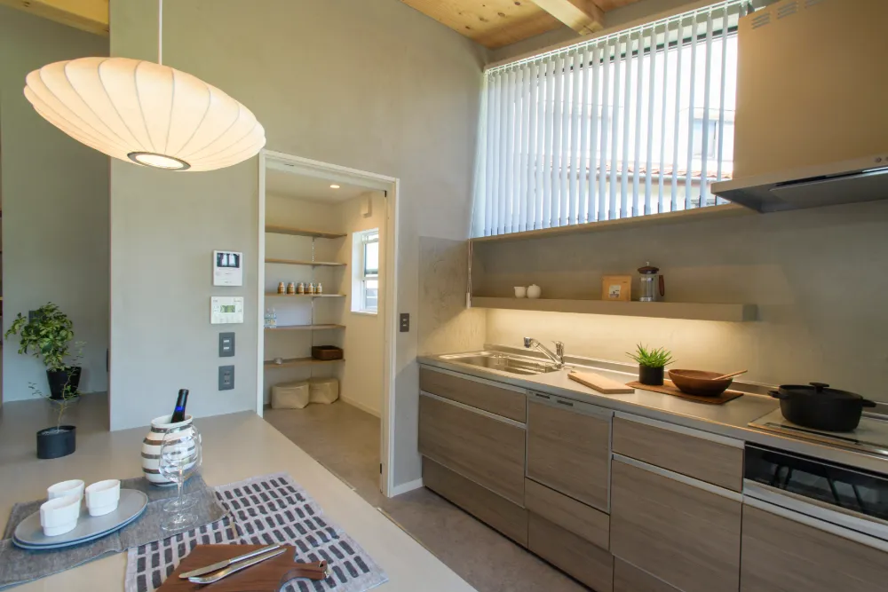 デザインと素材にとことんこだわったミニマムスタイルの家