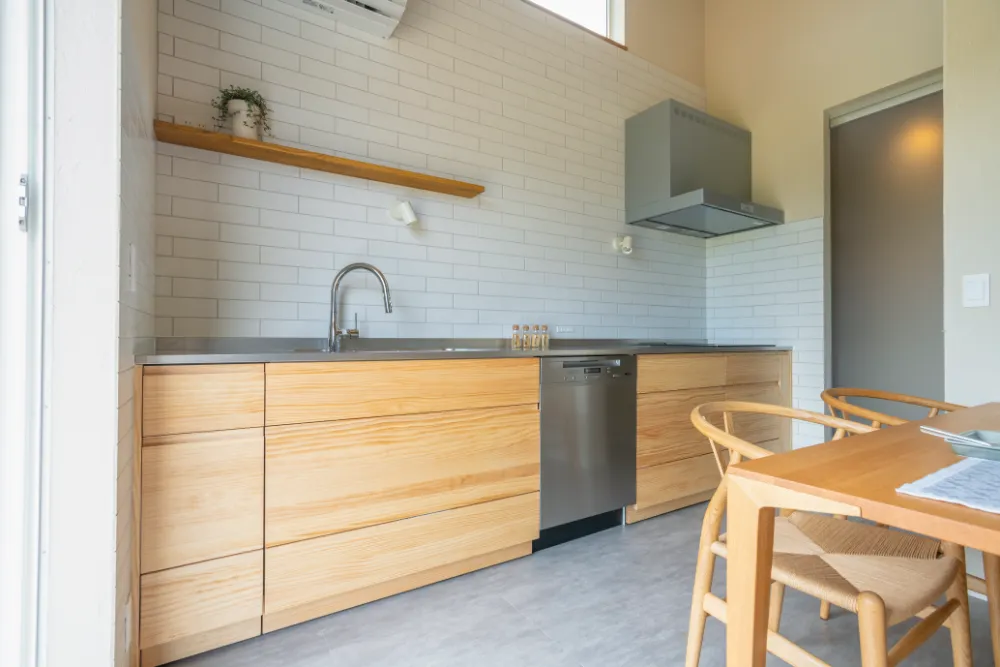 天井高5Mの開放的なリビングの家