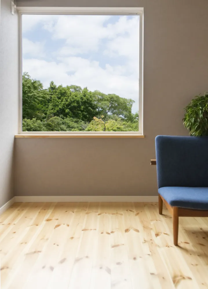 上質な素材を感じるミニマムな暮らしの家