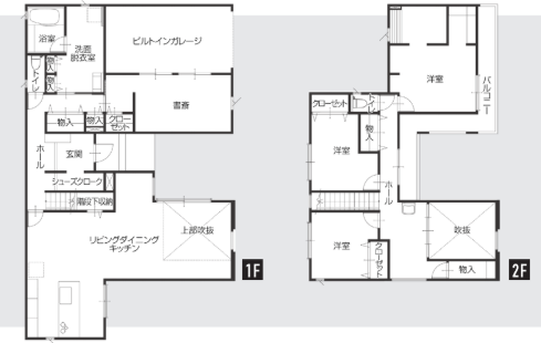 1階間取り図