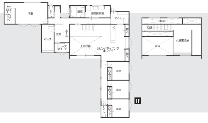 1階間取り図