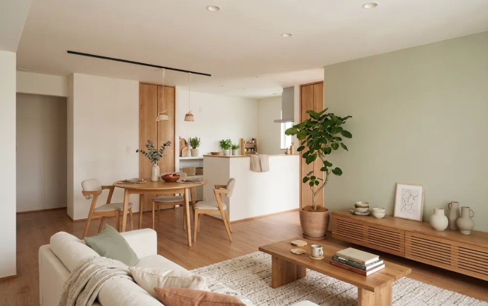 【富山市下冨居】家具・カーポート付き！自然体で暮らす、ナチュラルウッドの平屋
