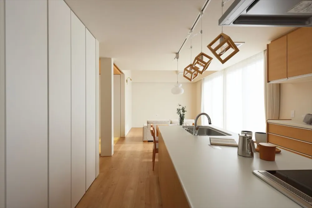 統一感のあるLDK