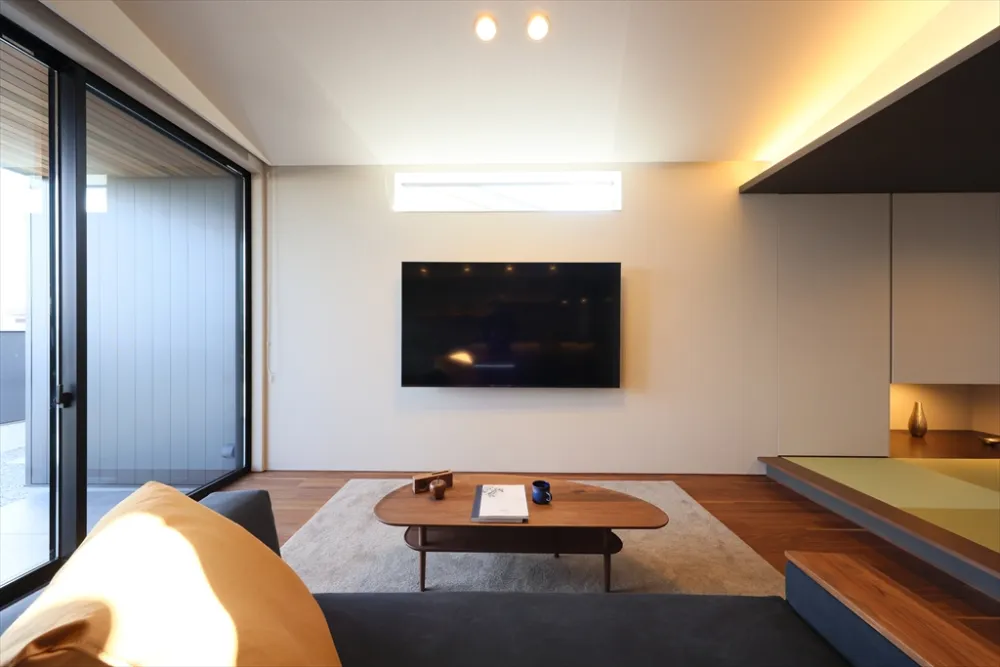 敷地の個性を味わう平屋