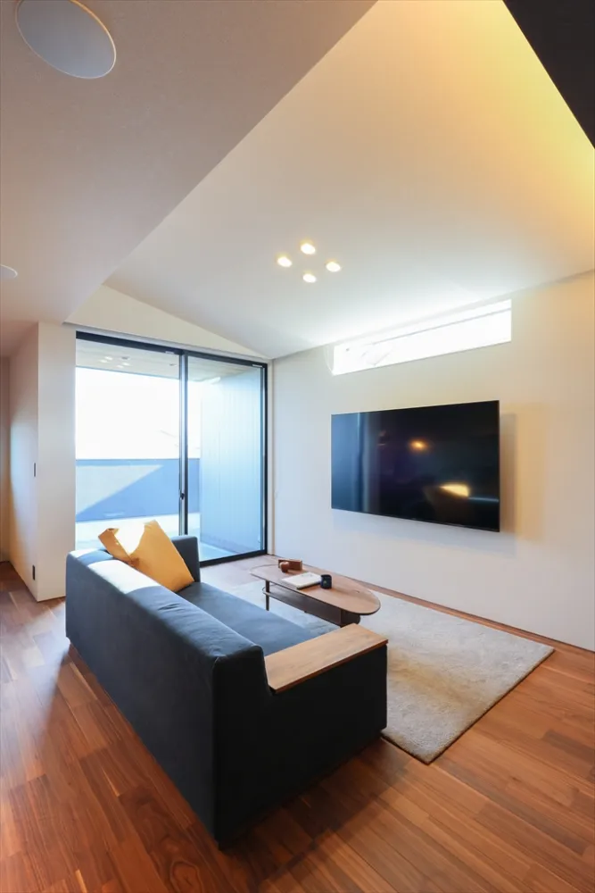 開放感のあるリビング