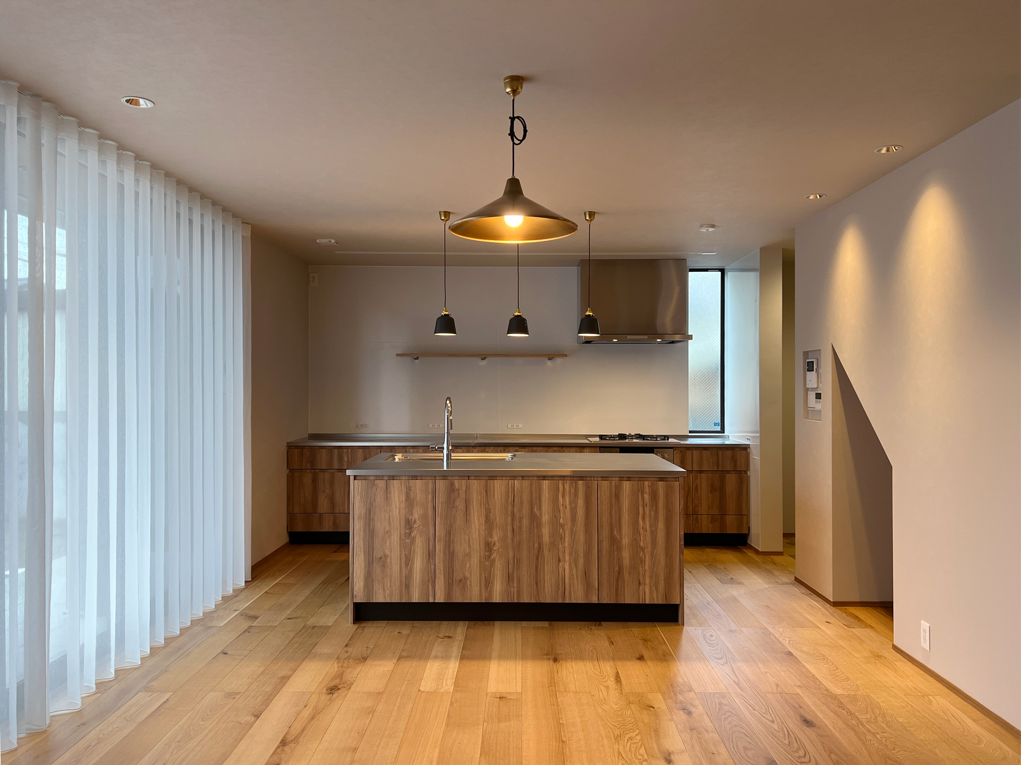 趣のあるモダンな家