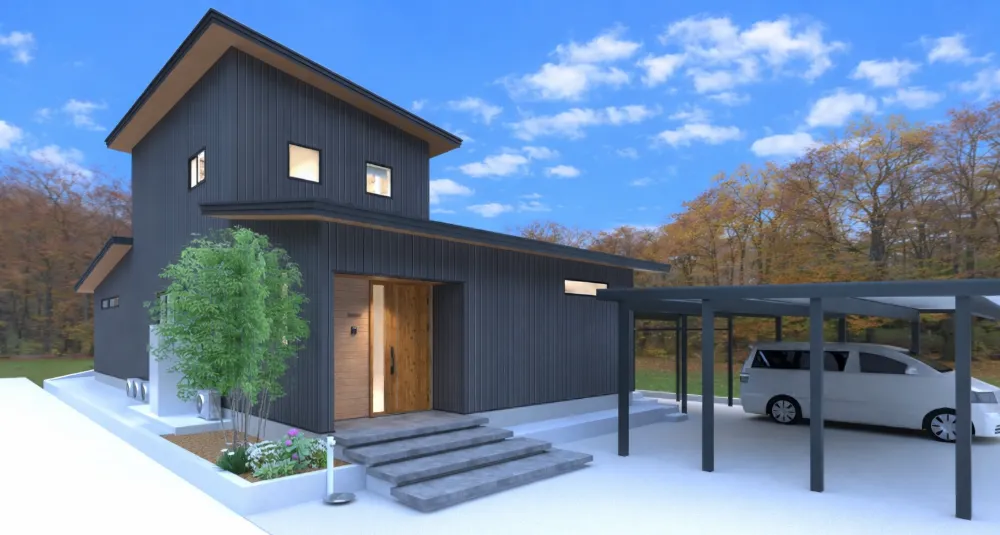 二世帯で心地よく暮らす家「ふたつのLDKが生み出すゆとりの時間」 チューモク株式会社