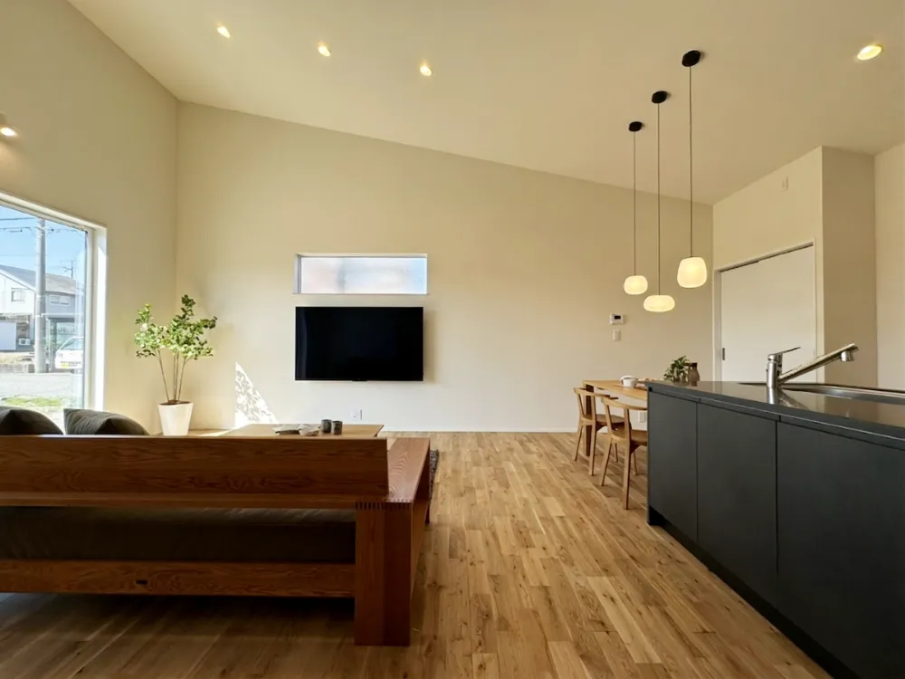 見どころ03｜開放的なリビング