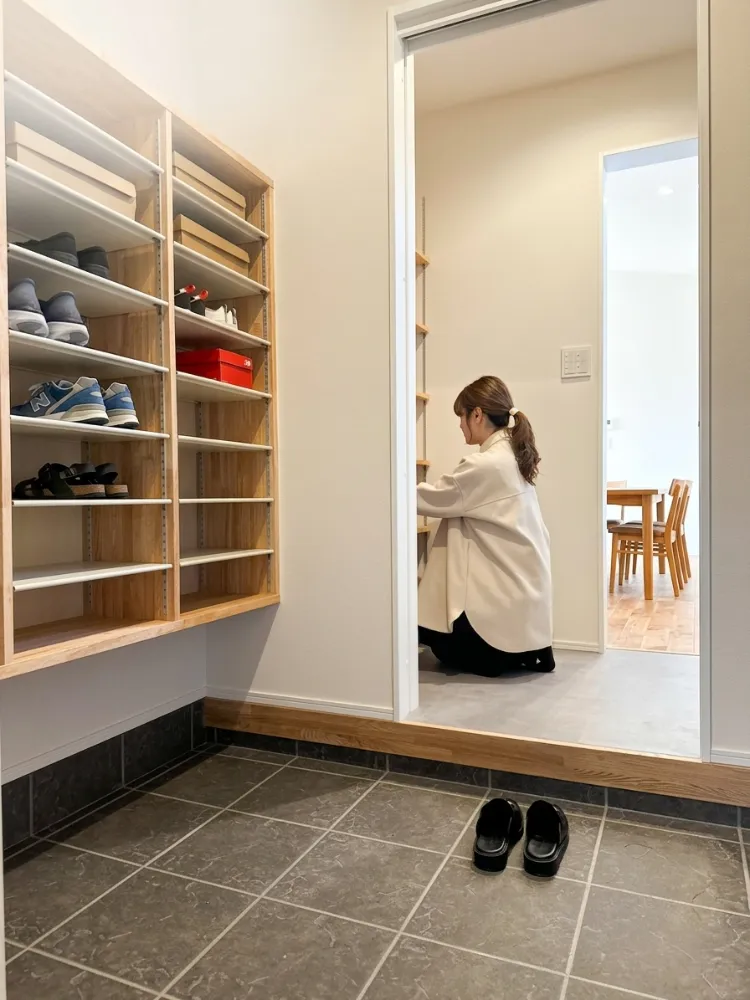 見どころ01｜動きやすさを考えた、家事ラク動線