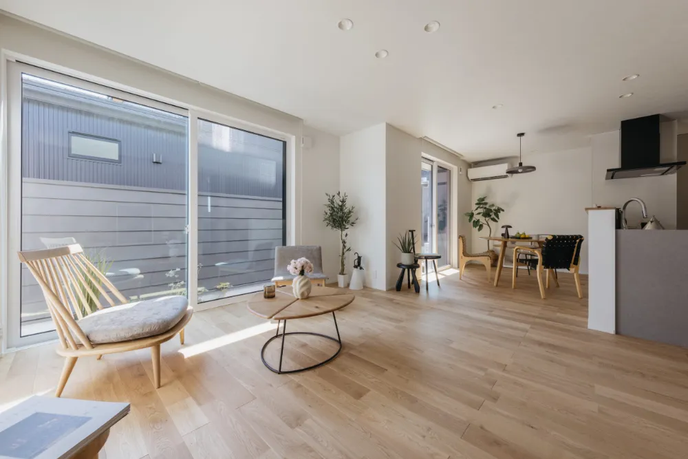 家族の時間が豊かに重なる、一体感のある大空間LDK