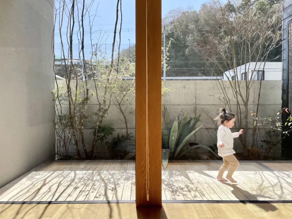 余白を大切にした家