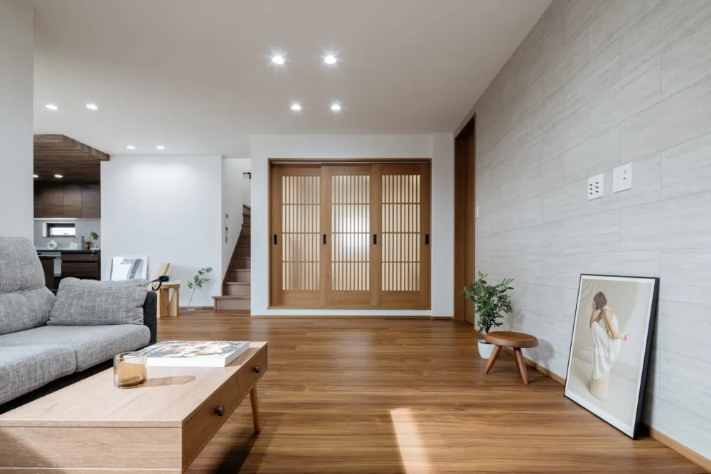 中庭を抱える、和の上質な暮らし