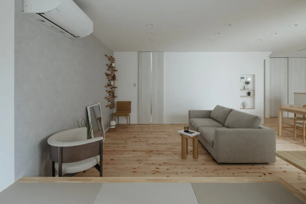 安らぎに包まれる家