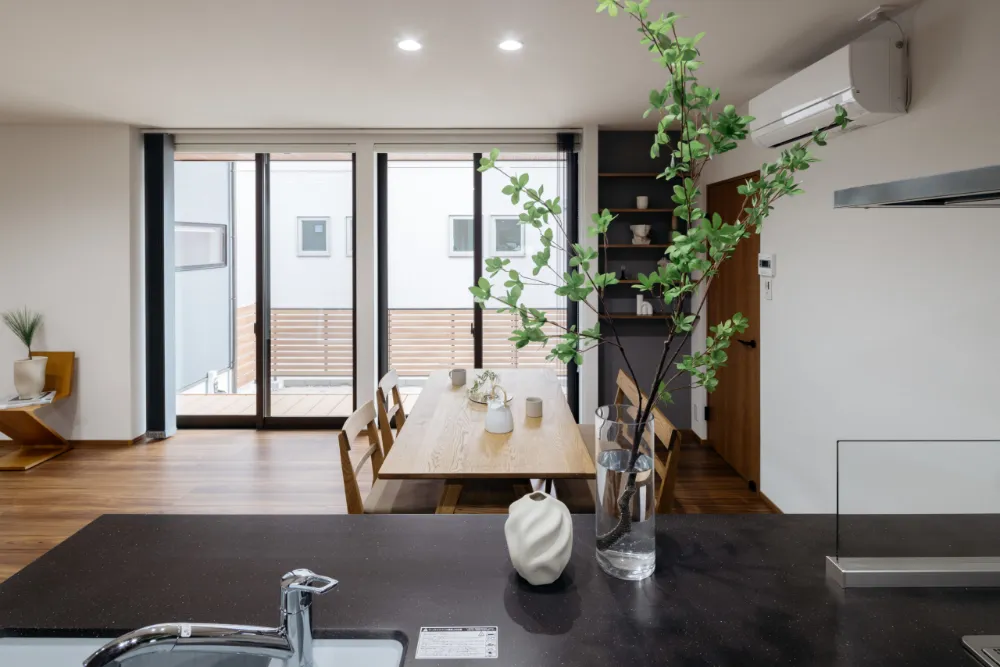 中庭を抱える、和の上質な暮らし