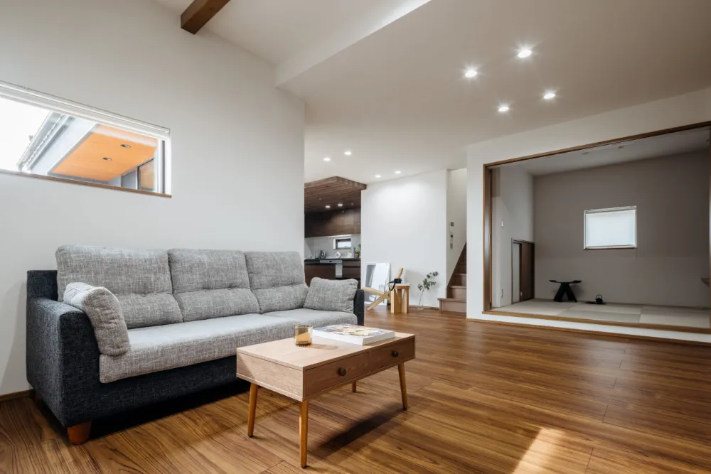 中庭を抱える、和の上質な暮らし