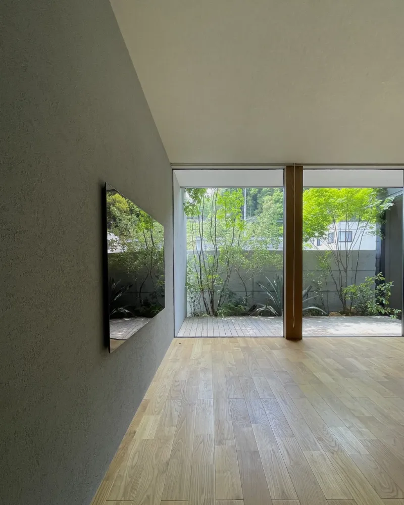 余白を大切にした家