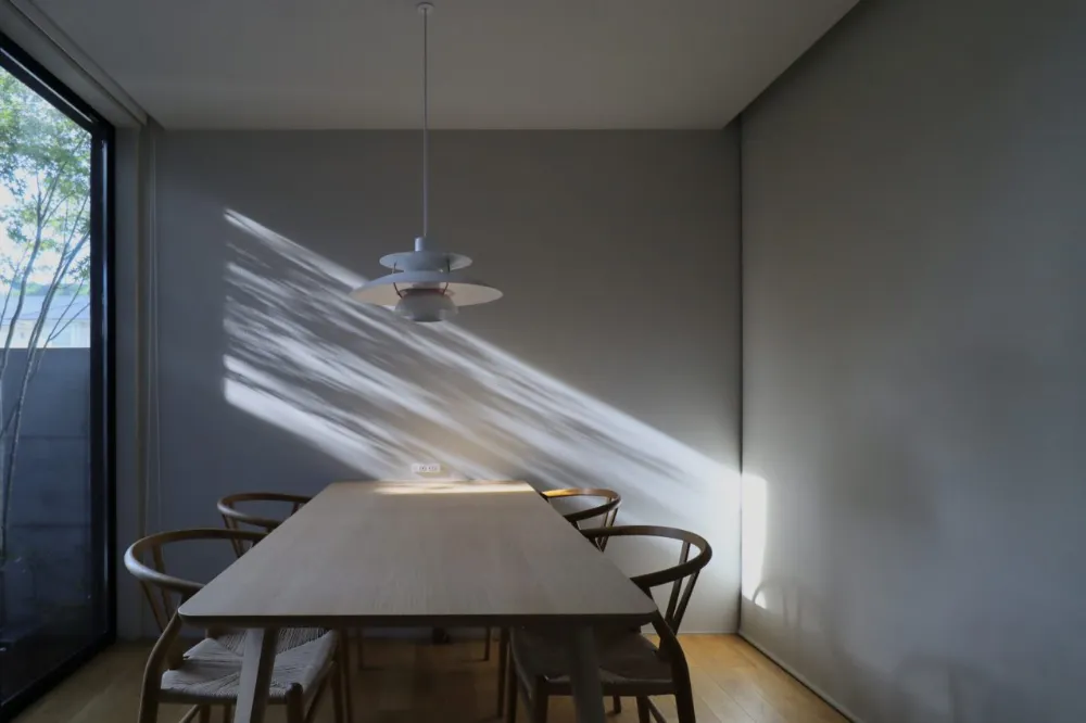 余白を大切にした家