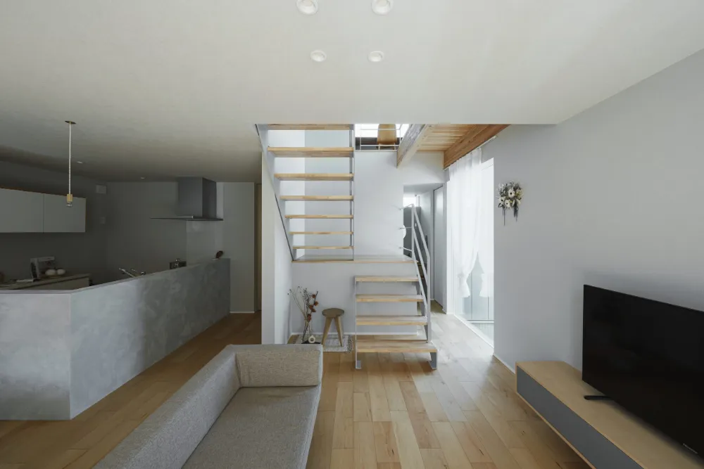 景色に寄り添う家