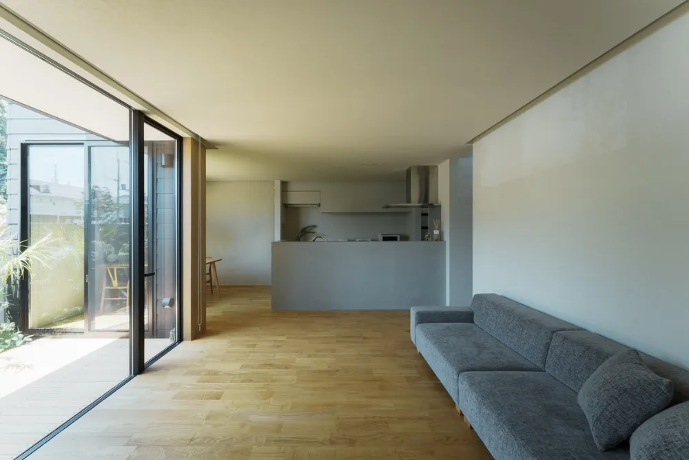 余白を大切にした家