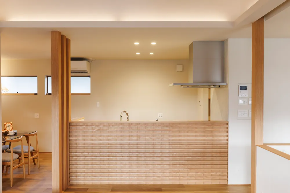 街中の隠れ家的和モダン平屋