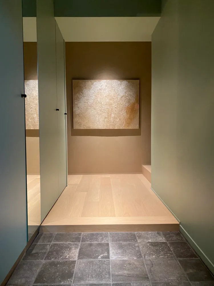 印象派アートのような家