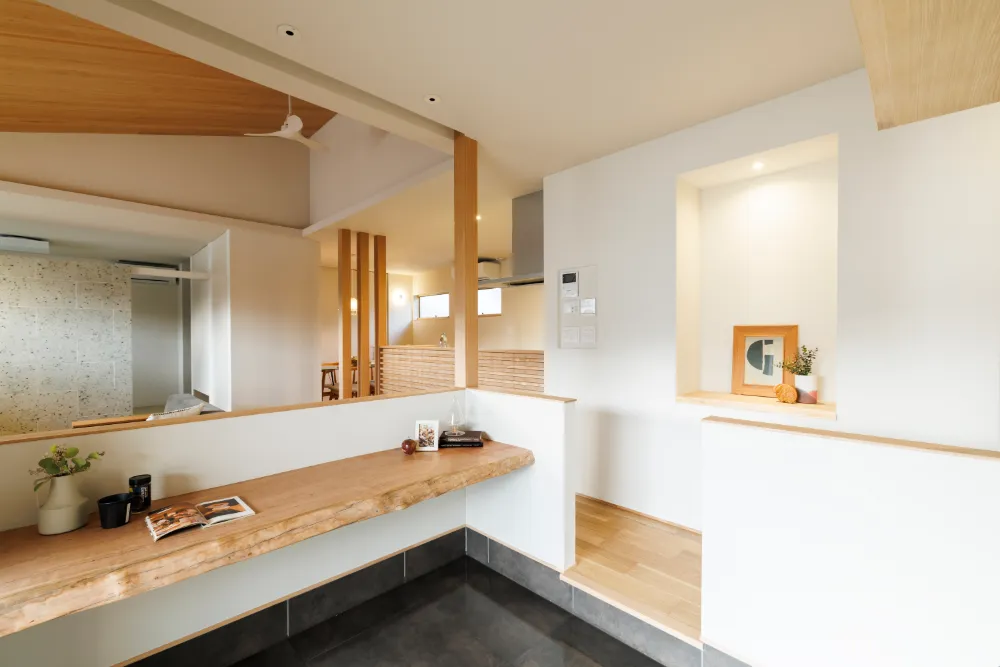 街中の隠れ家的和モダン平屋