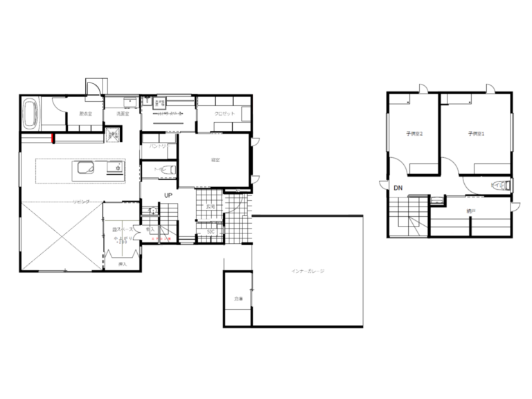 1階間取り図