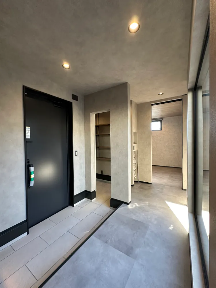 中庭のある平屋