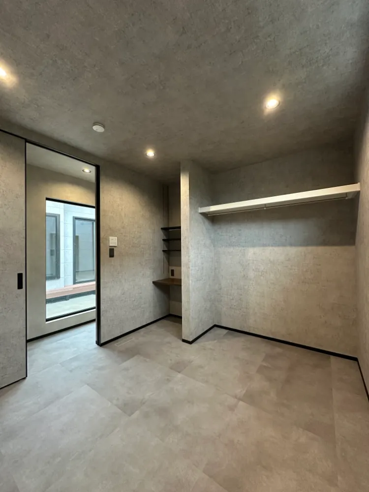 中庭のある平屋