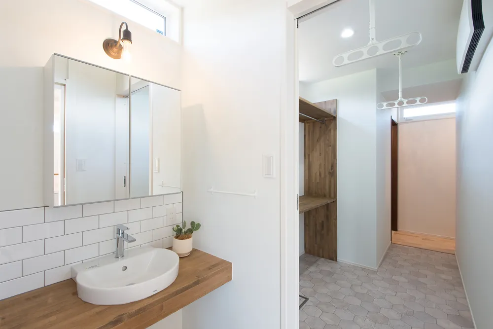 家の中からお花見ができる家