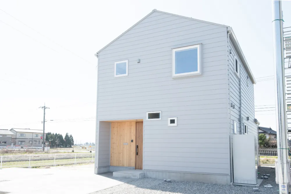 ムクの香りに包まれて、家事も育児も眺望も楽しい住宅。