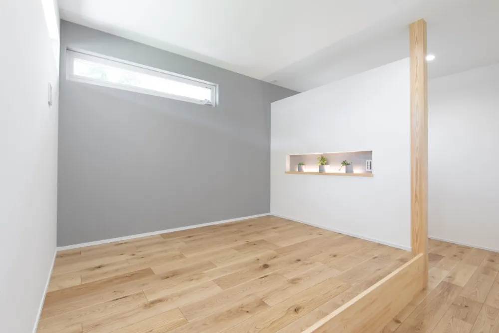 家族のこだわりと工夫を詰め込んだ、木の質感が心地よい家