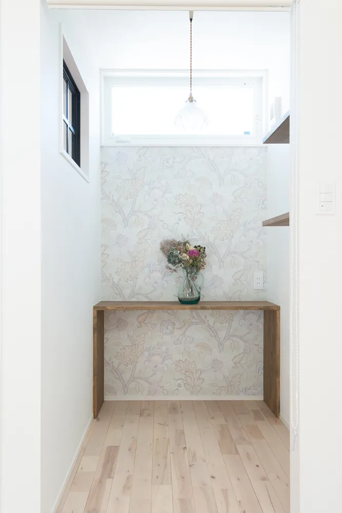 家の中からお花見ができる家