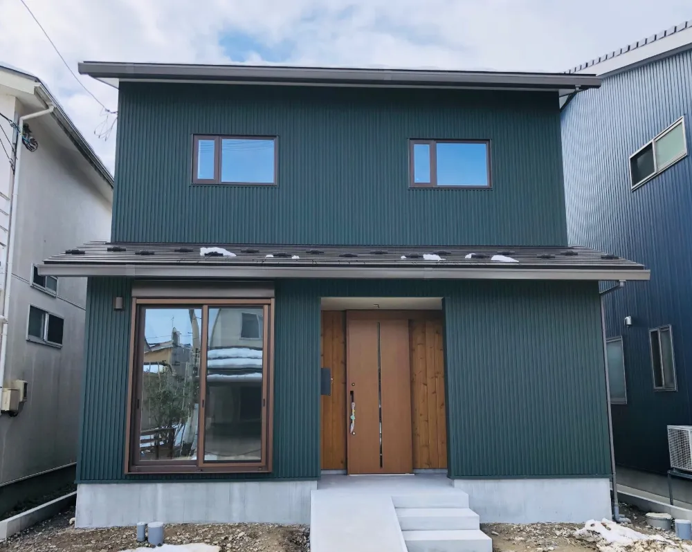 家事動線をまとめた家事ラクで居心地の良いシンプルな住まい