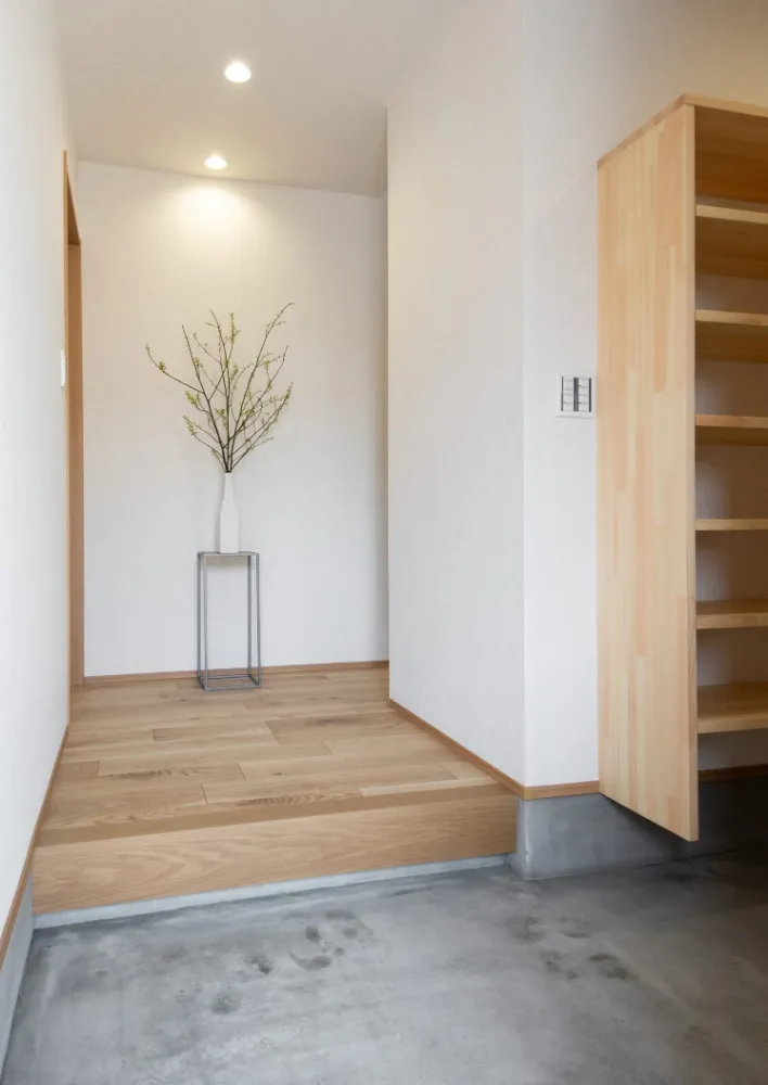 家事動線をまとめた家事ラクで居心地の良いシンプルな住まい