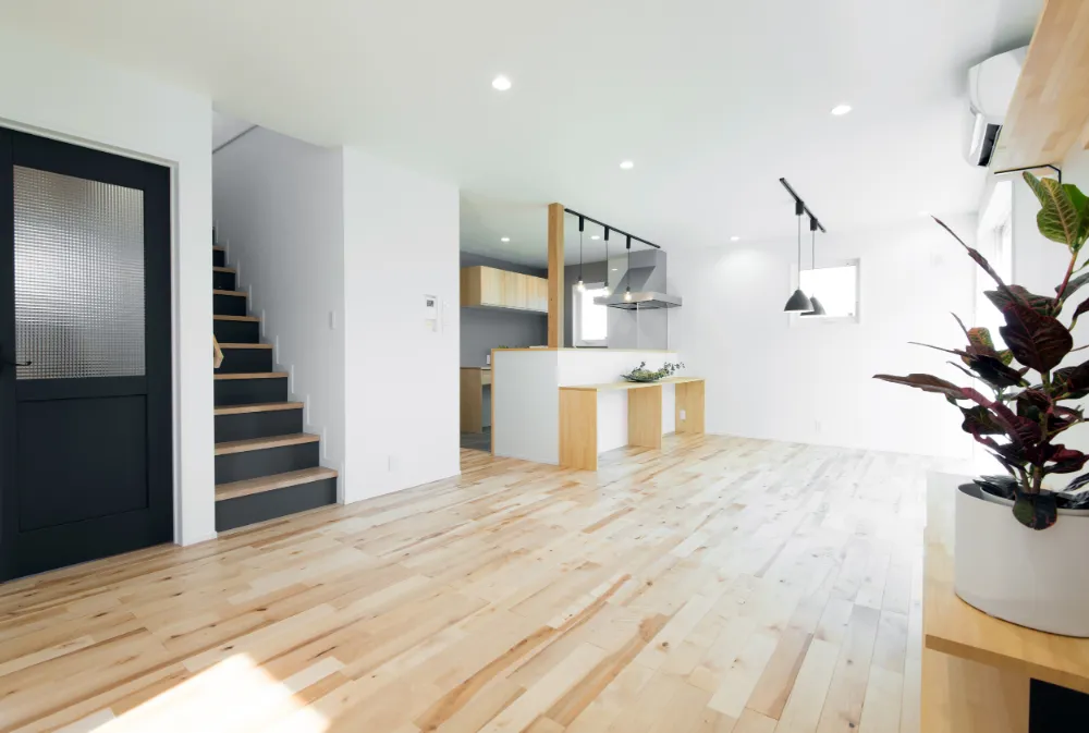 好きなデザインも理想の暮らしも、予算内で全て叶えた住宅。