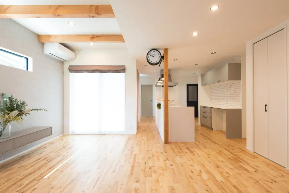 家事が楽になる動線を考慮した、歳を重ねてもずっと住みやすい平屋の家