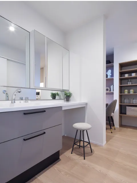 効率的な家事動線を考えた間取り