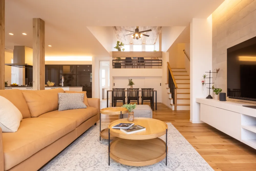 大空間と耐震性が両立したLDK