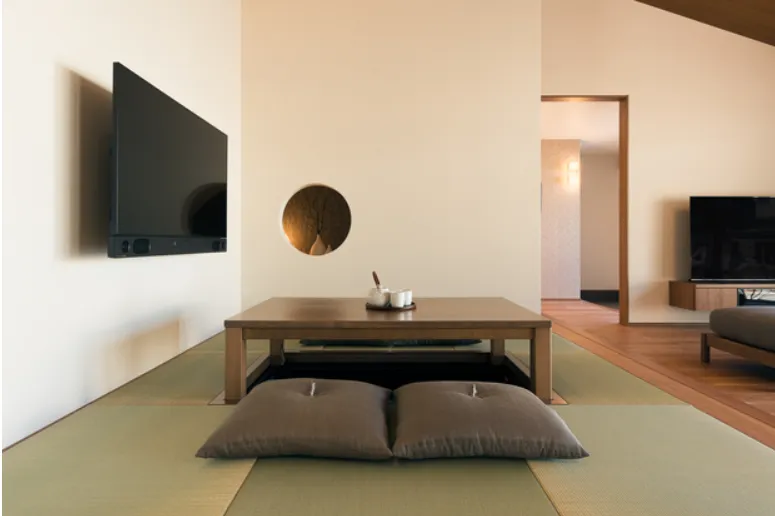 柔らかく使える和室スペース