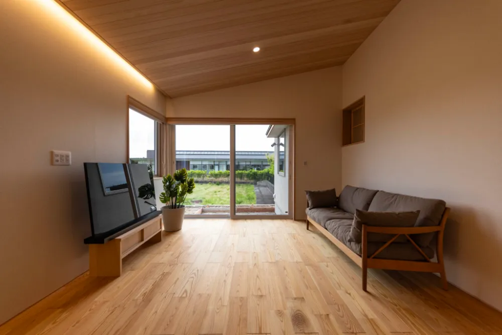 のびやか、ゆったりな平屋