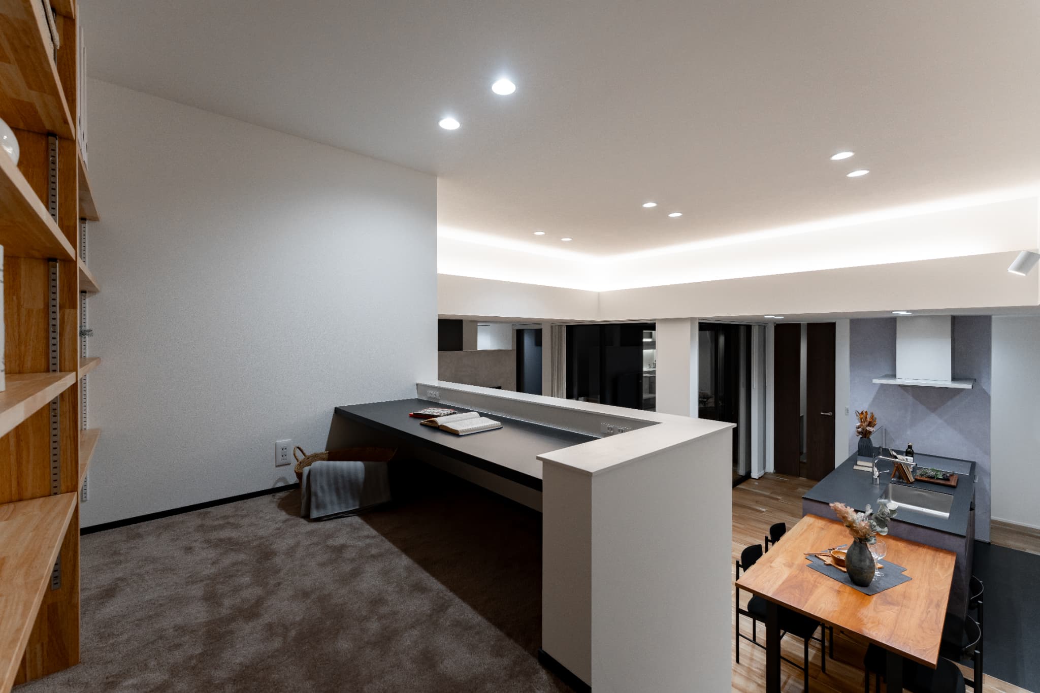 ほどよい距離感でつながる二世帯住宅｜山王町の家