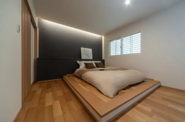 小上がりの寝室